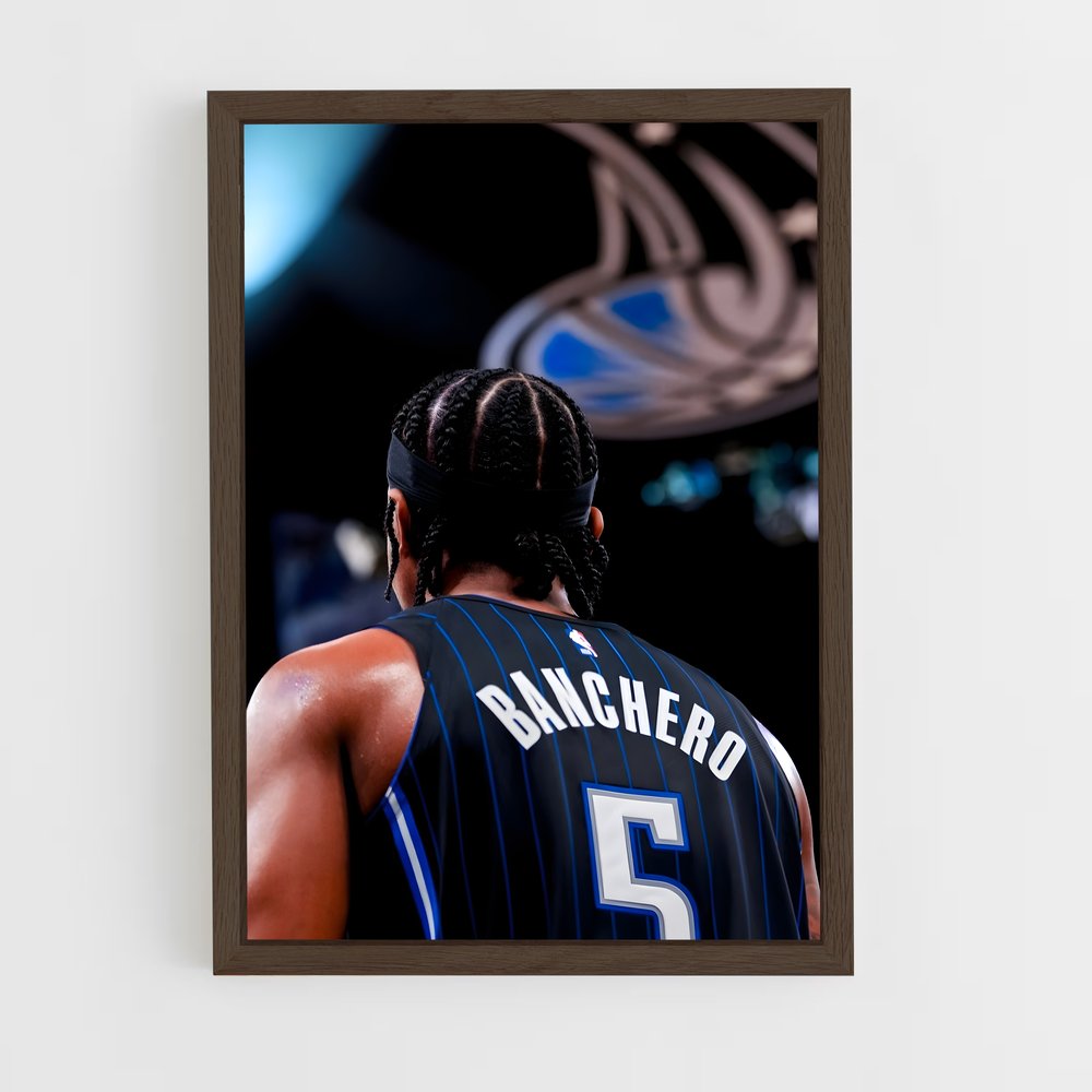 Poster Paolo banchero – affiche Basketball (vue 5)